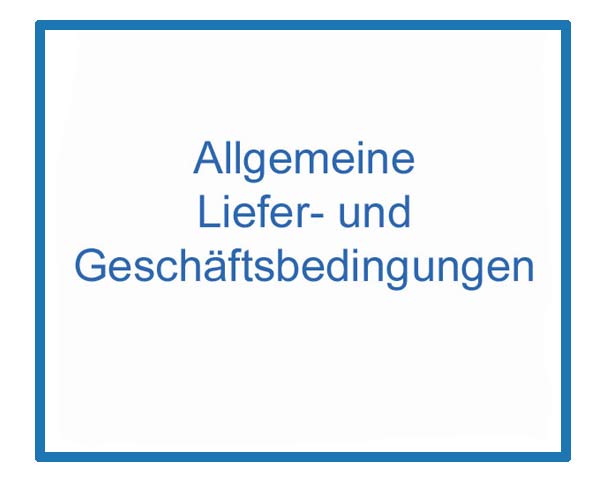 Geschäftsbedingungen
