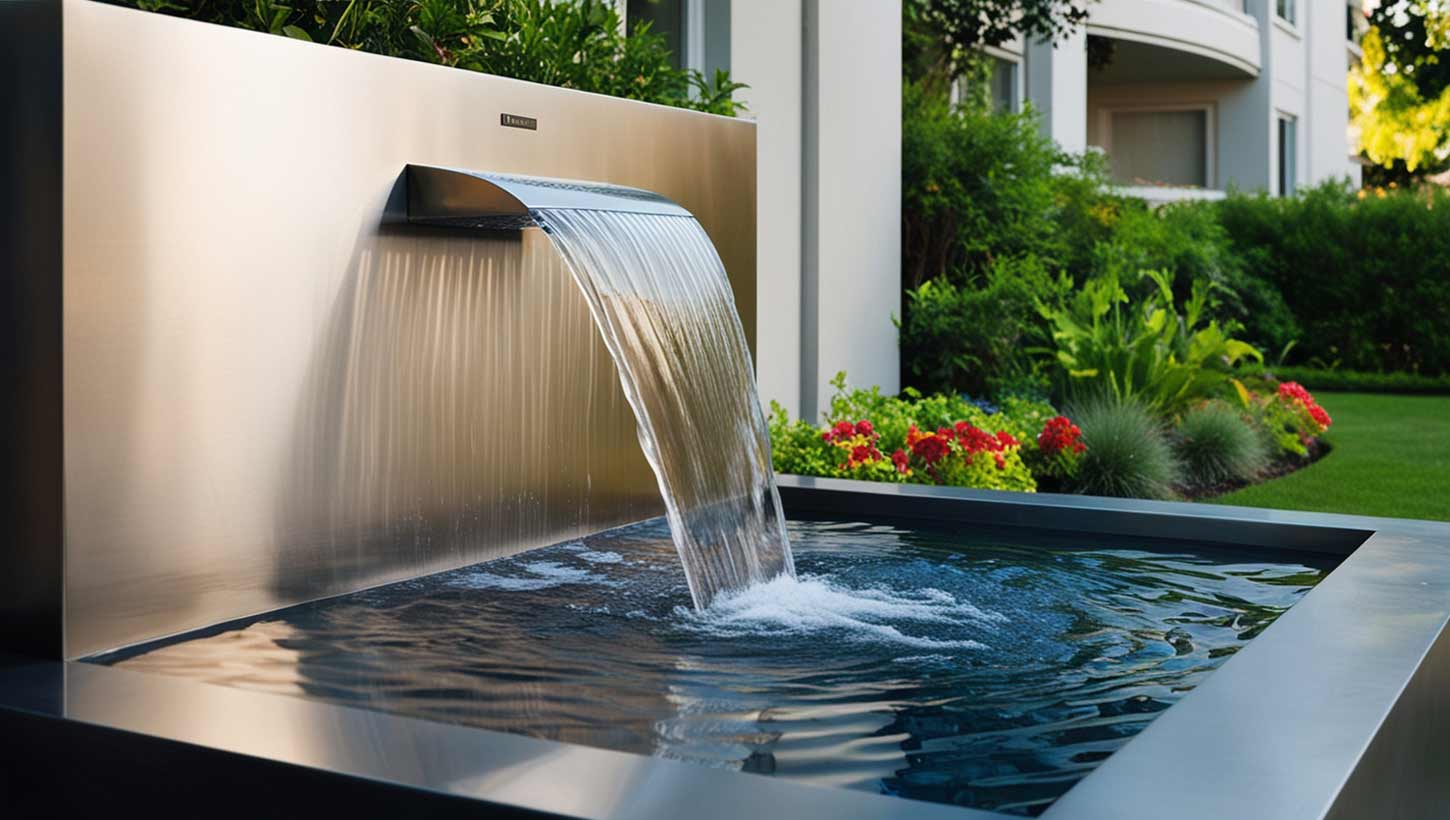 Gartenwasserfall