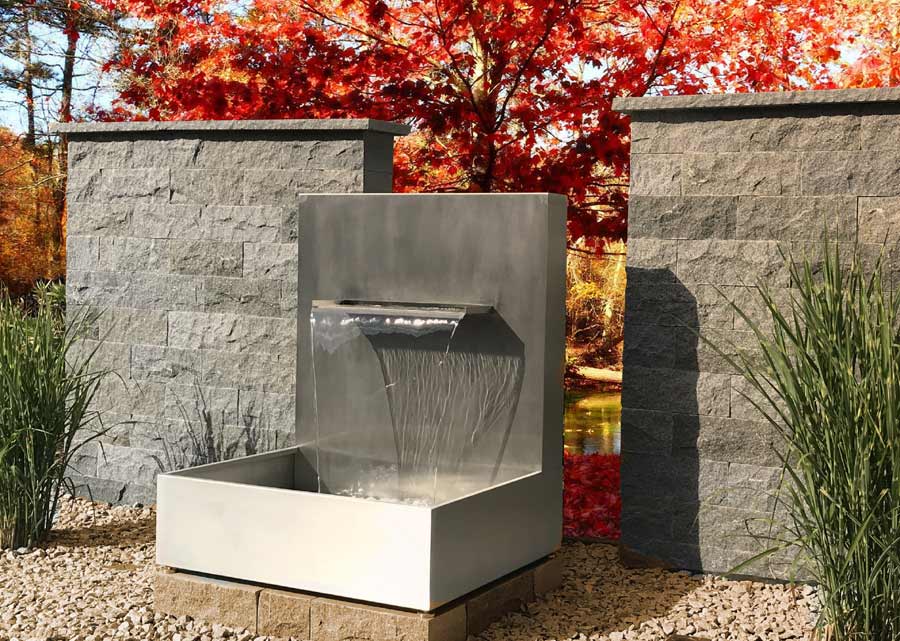 Wasserfall im Herbst